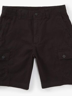 Roundtree & Yorke Men's Black Cargo Shorts Size 40W